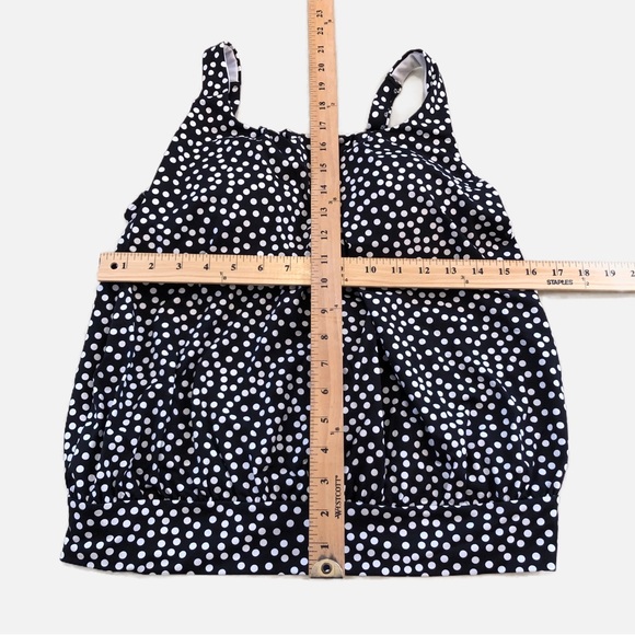 Lands End Women’s Tankini Bathing Suit Swimsuit Size Petite Medium (8P) - Picture 8 of 11